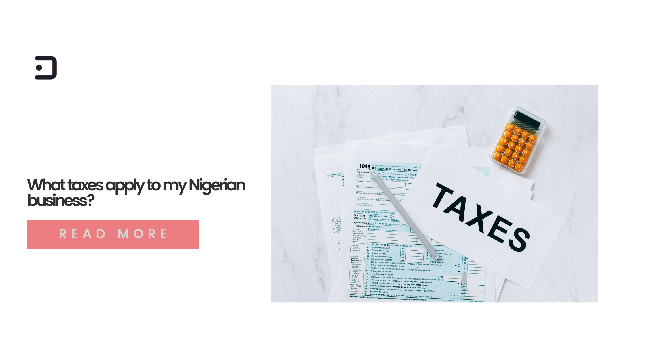 What taxes apply to my Nigerian business?